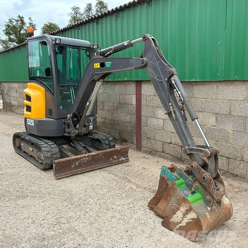 Volvo ECR25D Мини екскаватори < 7 т