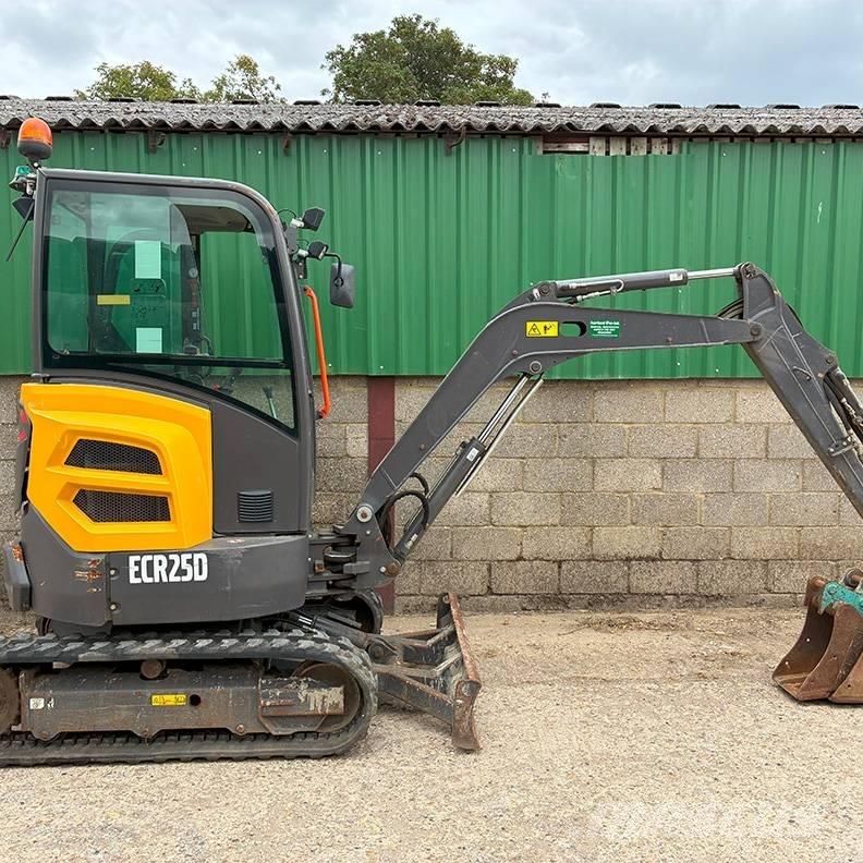Volvo ECR25D Мини екскаватори < 7 т