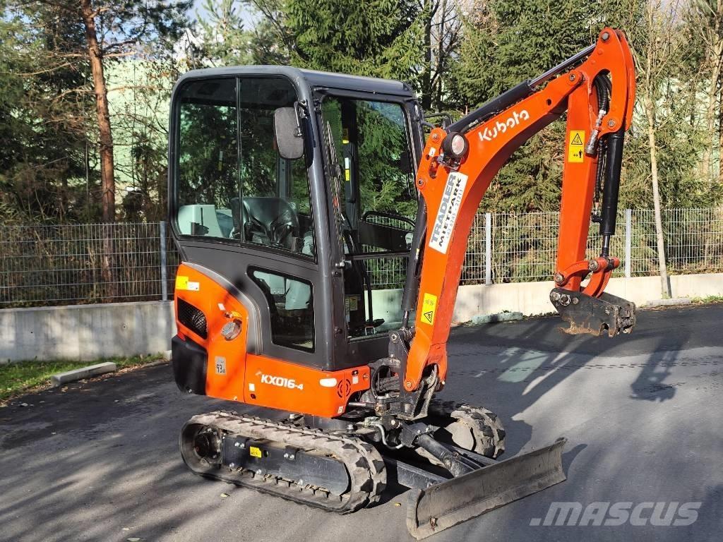 Kubota KX 16-4 Мини екскаватори < 7 т