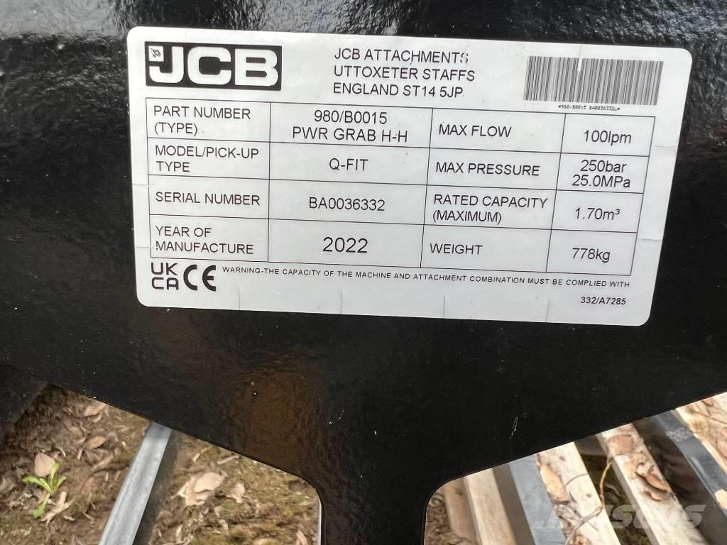JCB 980/B0007 Grab Други товарещи и копаещи и аксесоари