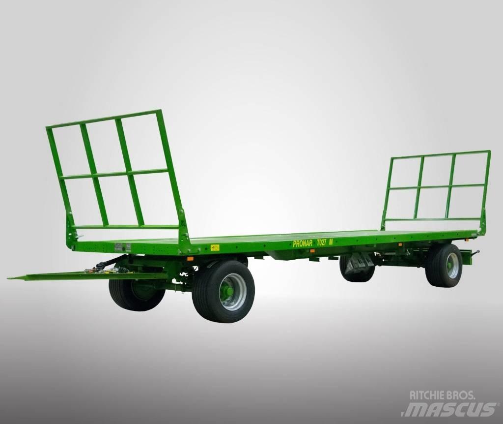 Pronar T027M Ремаркета за бали