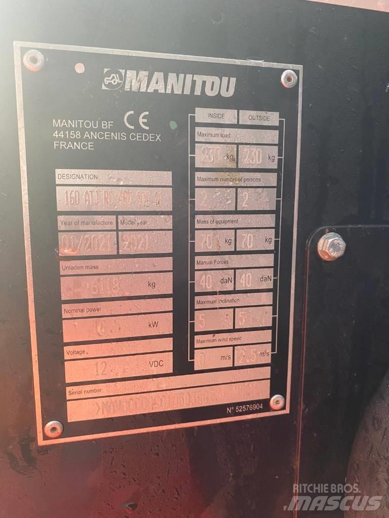 Manitou 160 ATJ Съчленени стрелови подемници