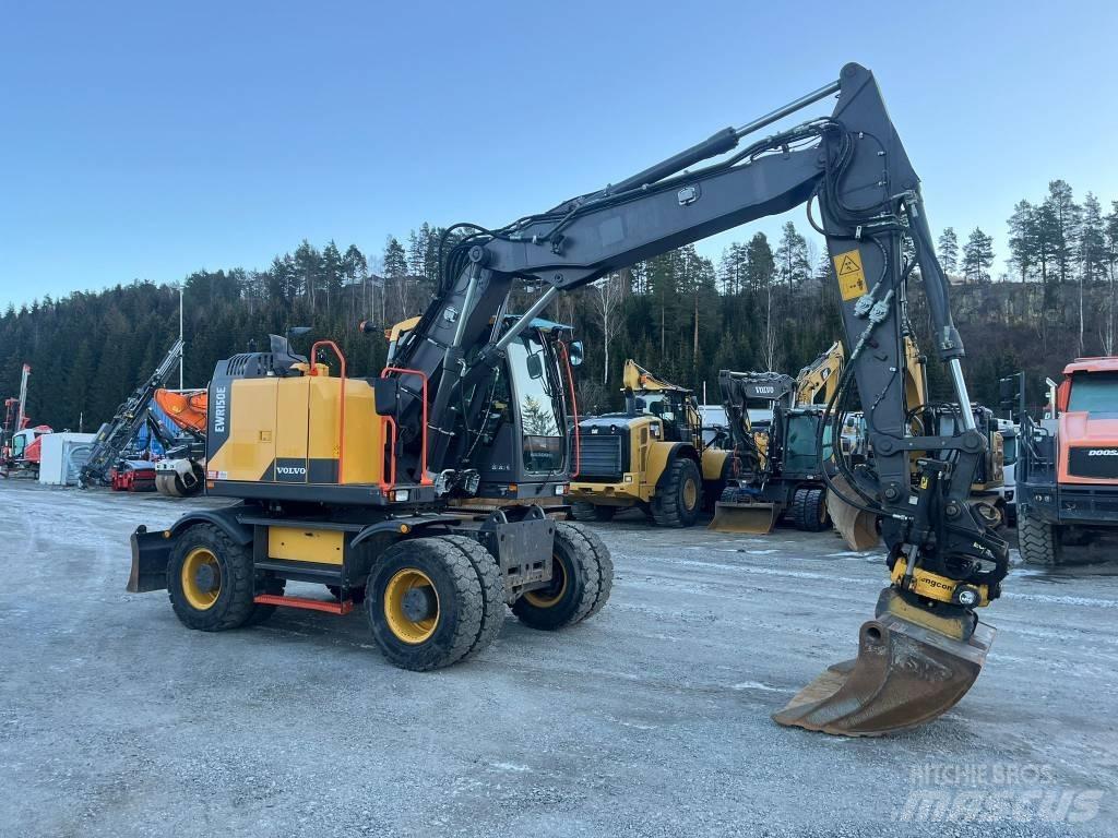 Volvo EWR 150 E !!SOLD!! Колесни екскаватори