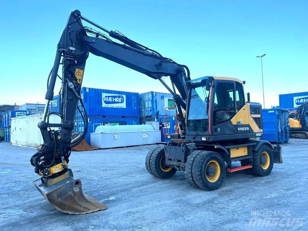 Volvo EWR 150 E !!SOLD!! Колесни екскаватори
