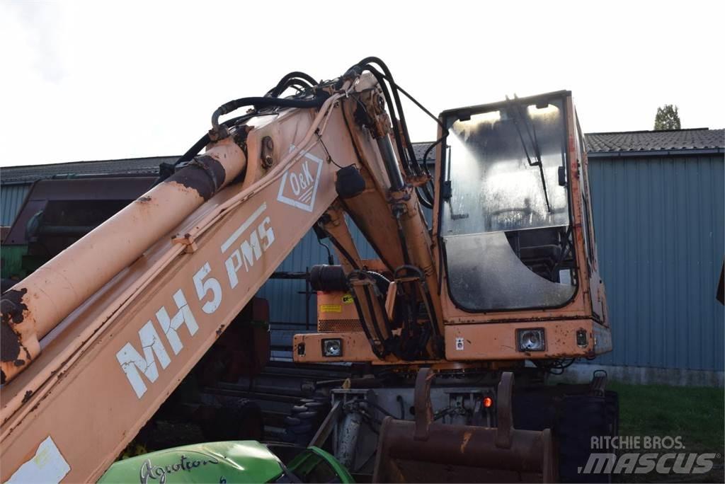 O&K MH 5 Колесни екскаватори