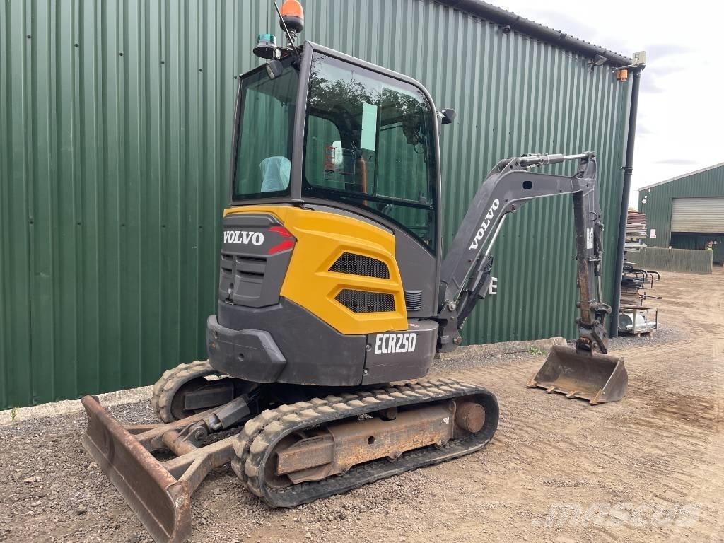 Volvo ECR 25 D Мини екскаватори < 7 т