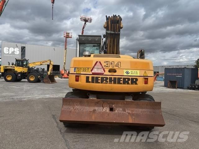 Liebherr A 314 Колесни екскаватори