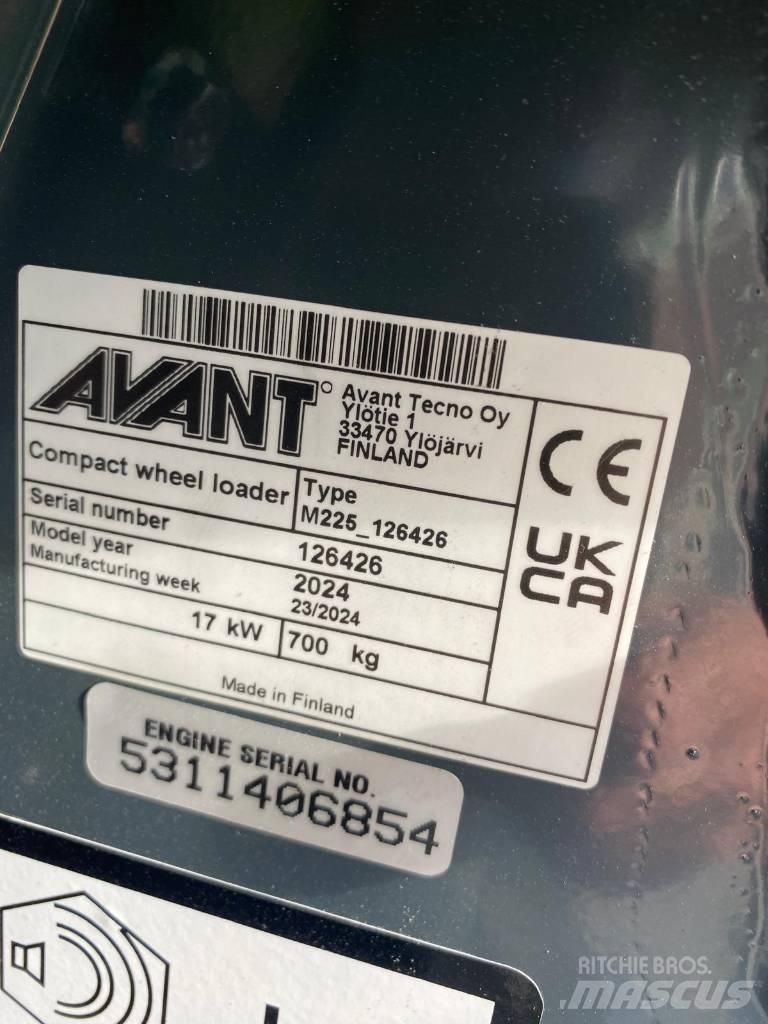 Avant 225 Поддръжка - Други