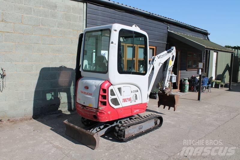 Takeuchi TB216 Мини екскаватори < 7 т