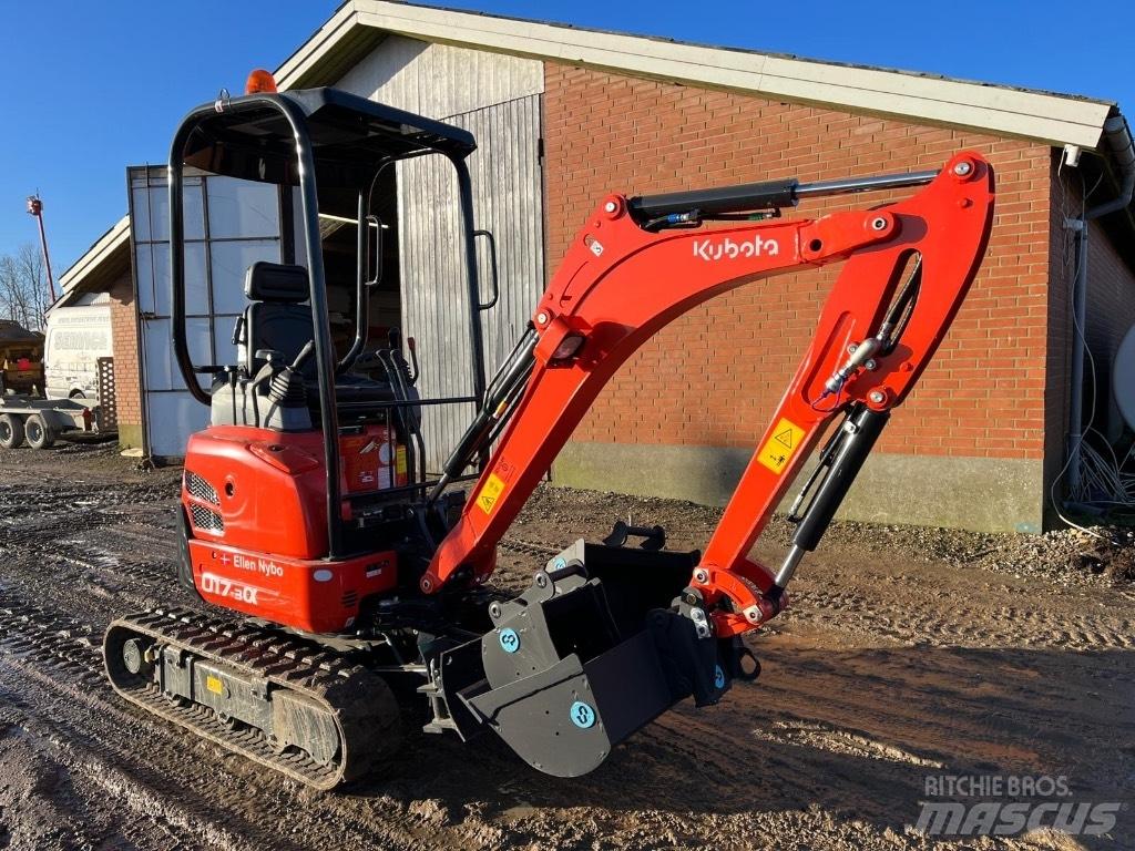 Kubota U 17-3 Мини екскаватори < 7 т