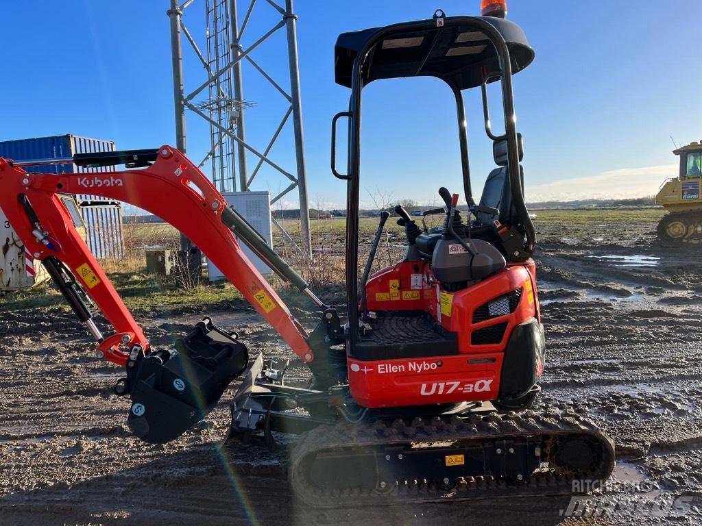 Kubota U 17-3 Мини екскаватори < 7 т