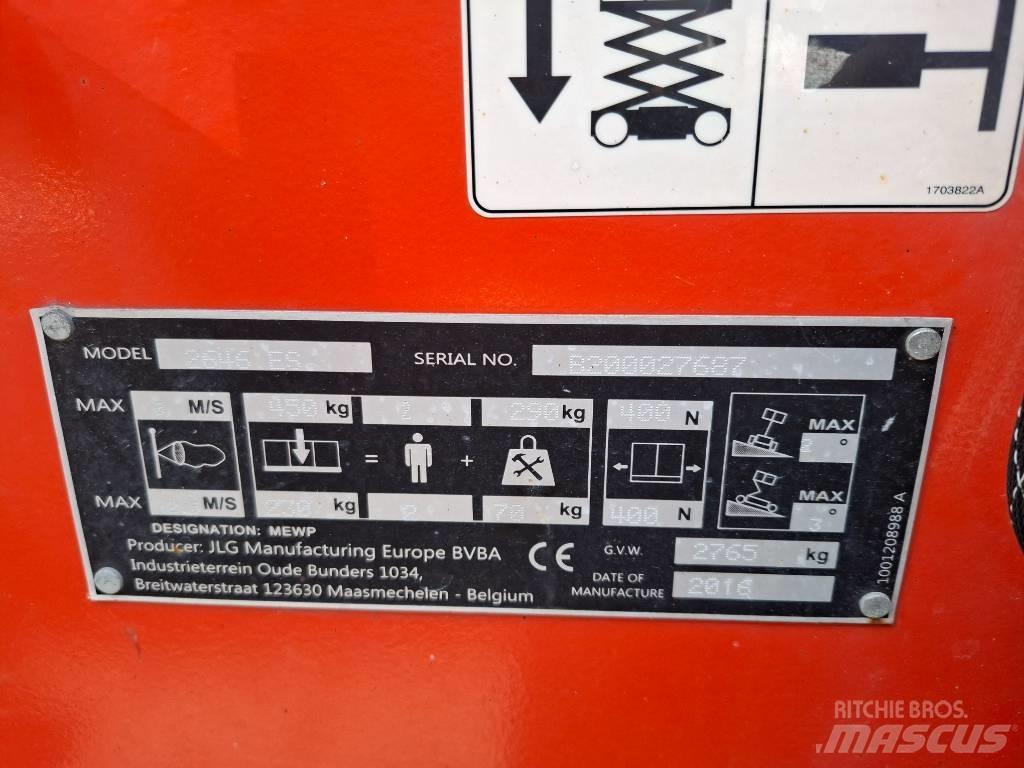 JLG 2646 ES Ножични работни платформи