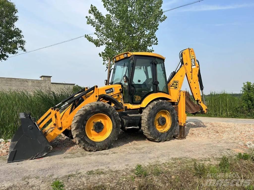 JCB 4 CX Товарач със заден ексватор