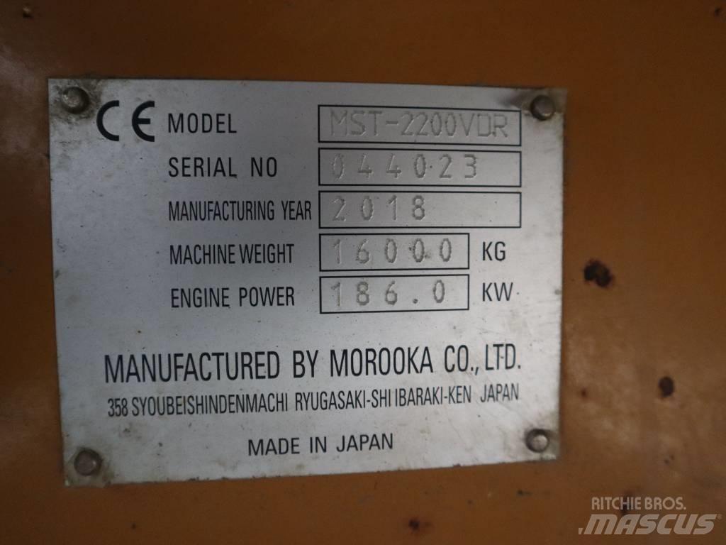 Morooka MST 2200 VDR Верижни дъмпери