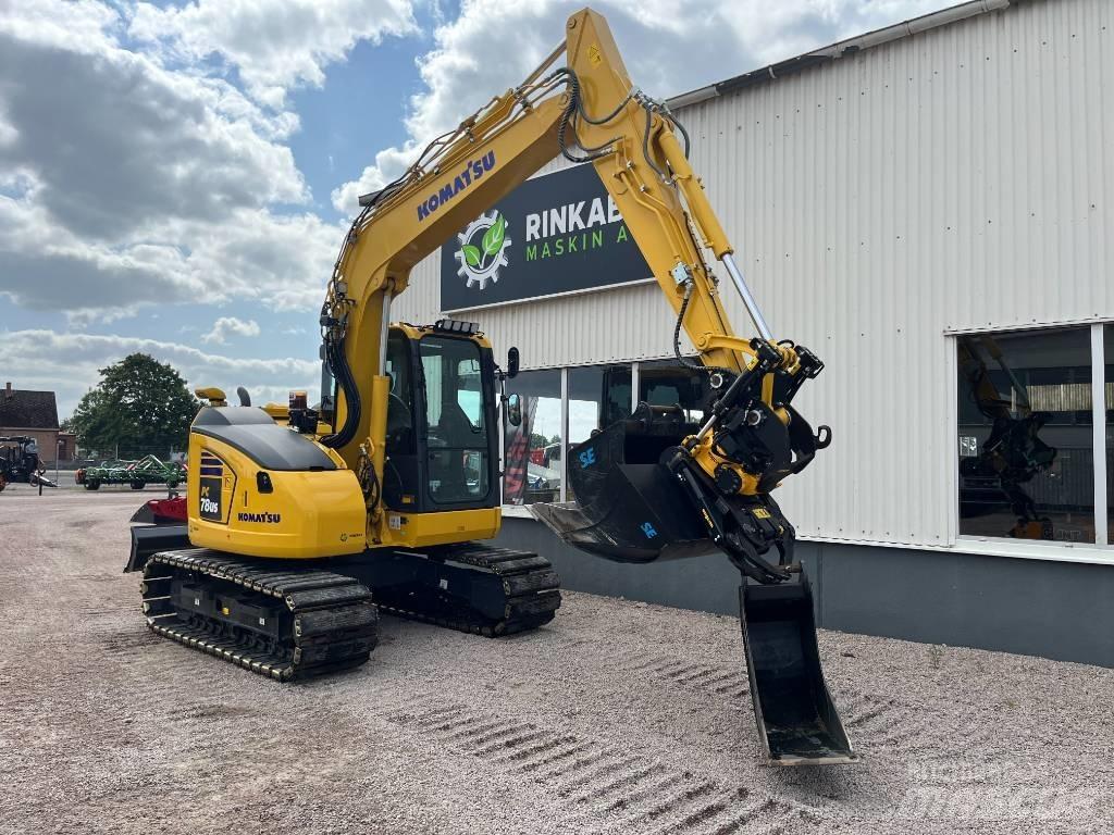 Komatsu PC78US-11E0 Средни екскаватори 7т - 12т