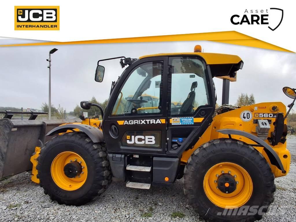 JCB 560-80 Agri Xtra Телескопични товарачи