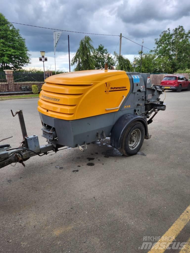 Putzmeister P 718 Помпи със спирален корпус