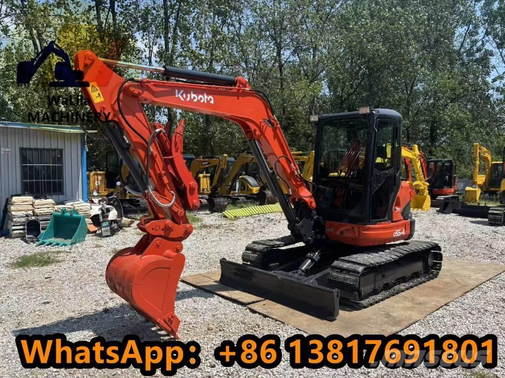 Kubota U 55-4 Мини екскаватори < 7 т