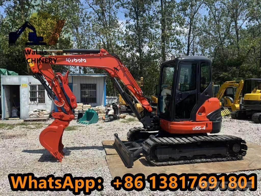 Kubota U 55-4 Мини екскаватори < 7 т
