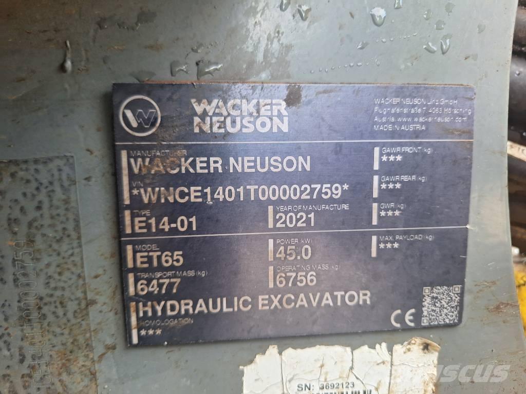 Wacker Neuson ET 65 Верижен екскаватор