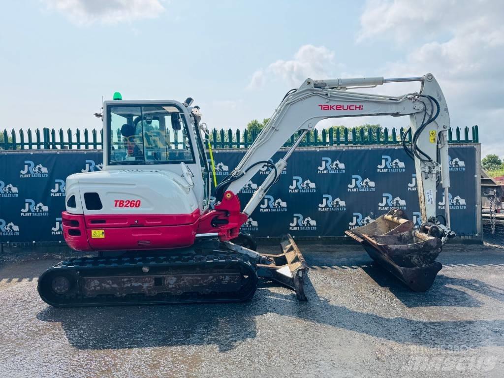 Takeuchi TB 260 Мини екскаватори < 7 т