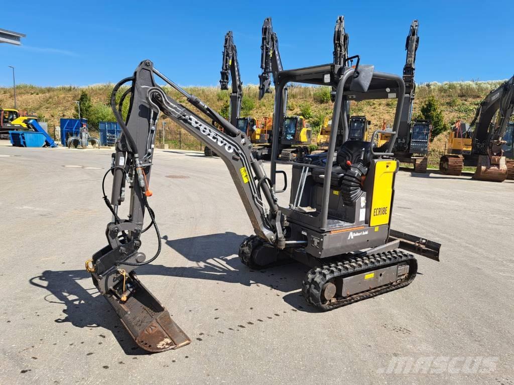 Volvo ECR 18 E Мини екскаватори < 7 т