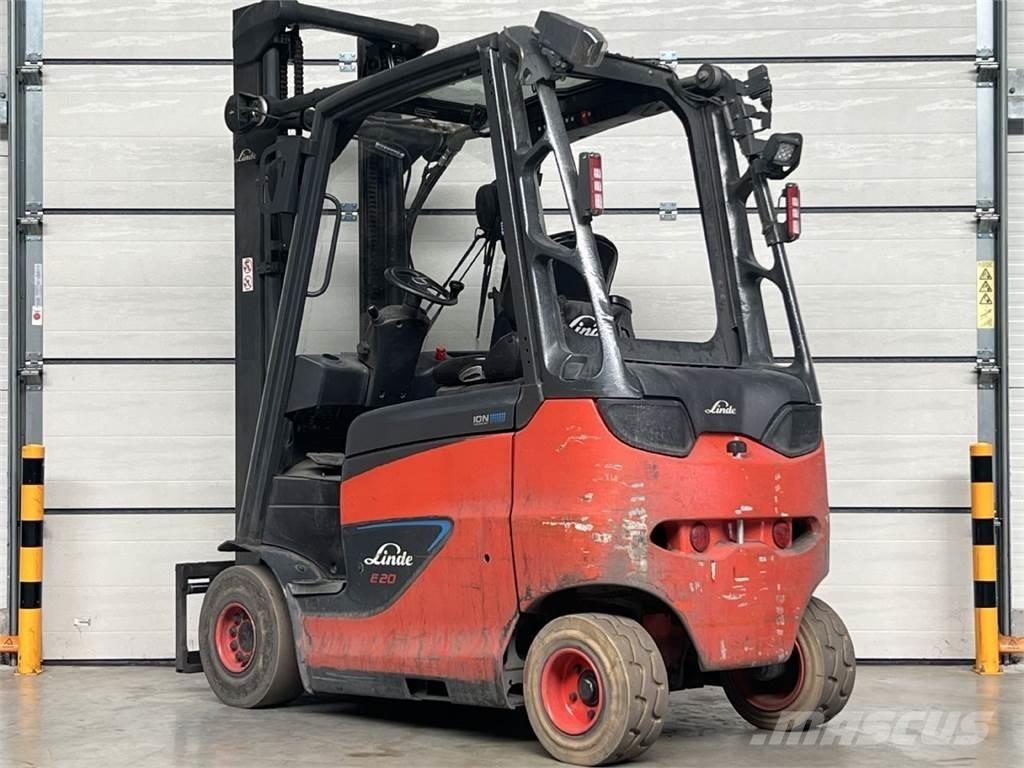 Linde E 20H-01/600 Електрически вилични кари-повдигачи