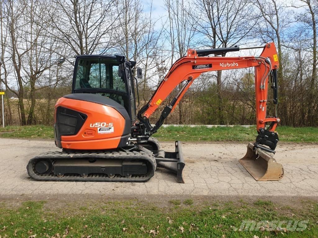 Kubota U 50-5 Мини екскаватори < 7 т