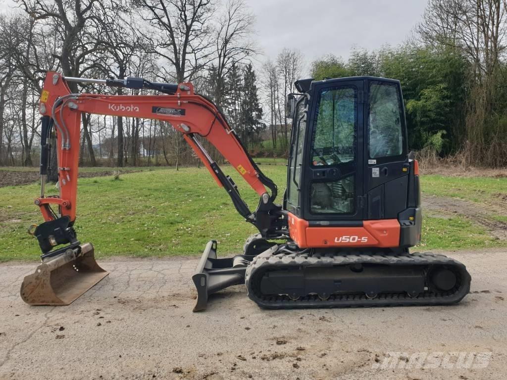 Kubota U 50-5 Мини екскаватори < 7 т