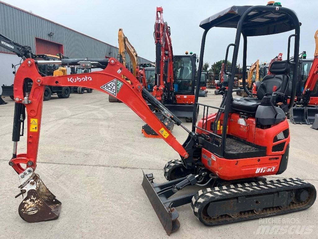 Kubota U 17-3 Мини екскаватори < 7 т