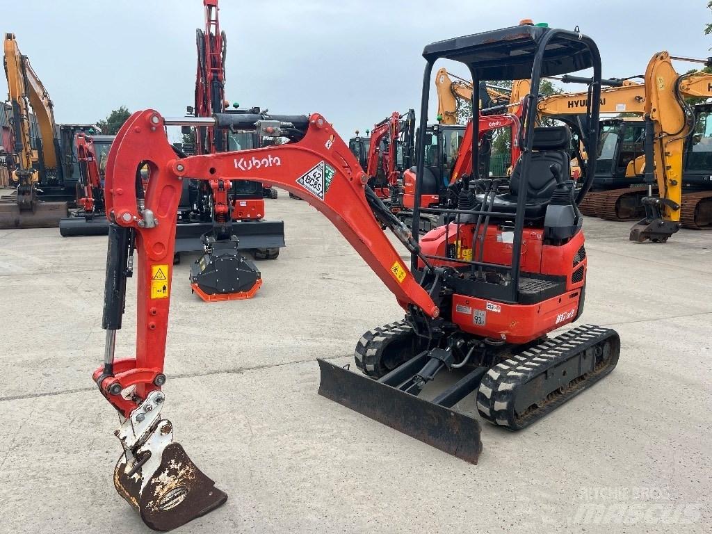 Kubota U 17-3 Мини екскаватори < 7 т