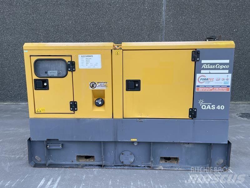 Atlas Copco QAS 40 Дизелови генератори
