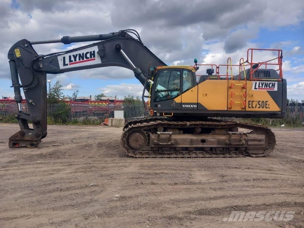 Volvo EC 750 EL Верижен екскаватор
