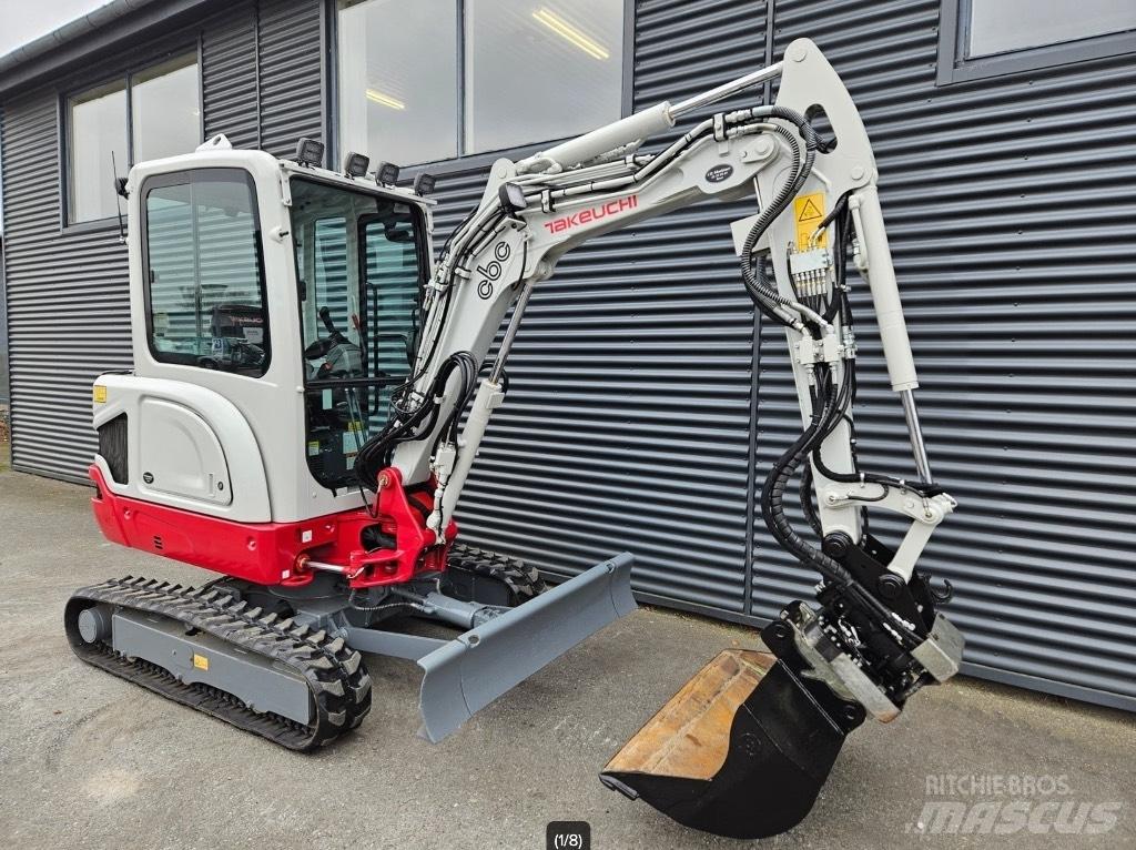 Takeuchi TB 225 Мини екскаватори < 7 т