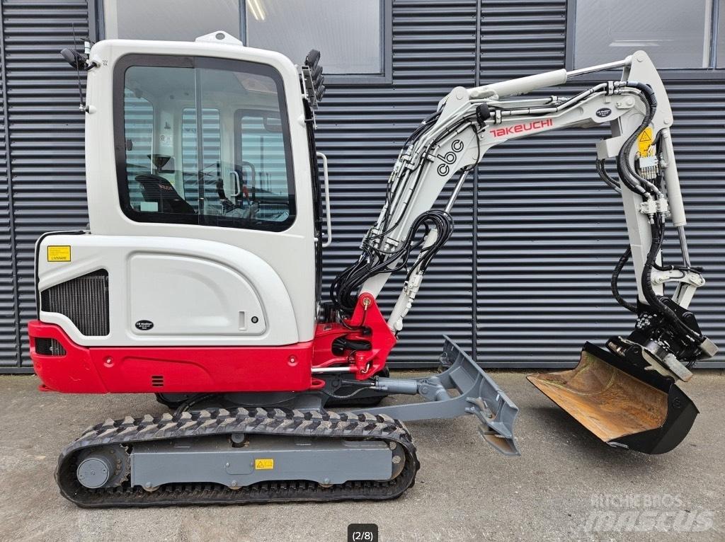 Takeuchi TB 225 Мини екскаватори < 7 т