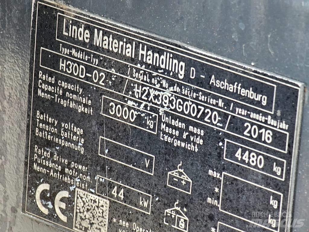 Linde H30D-02 Дизелови камиони