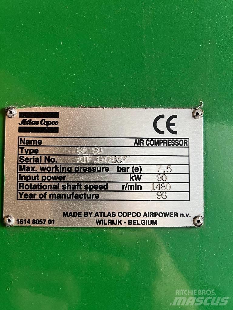 Atlas Copco GA 90 Компресори