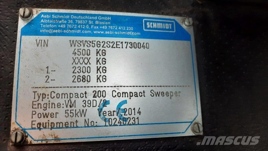 Schmidt Swingo 200 Автоматични метачки с четки