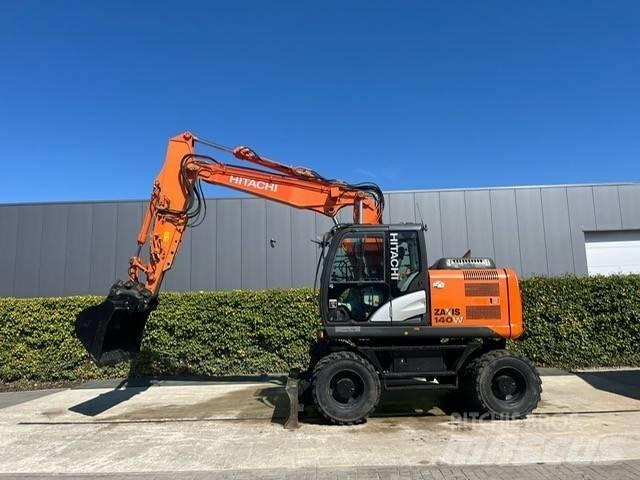 Hitachi 140W-5B Колесни екскаватори