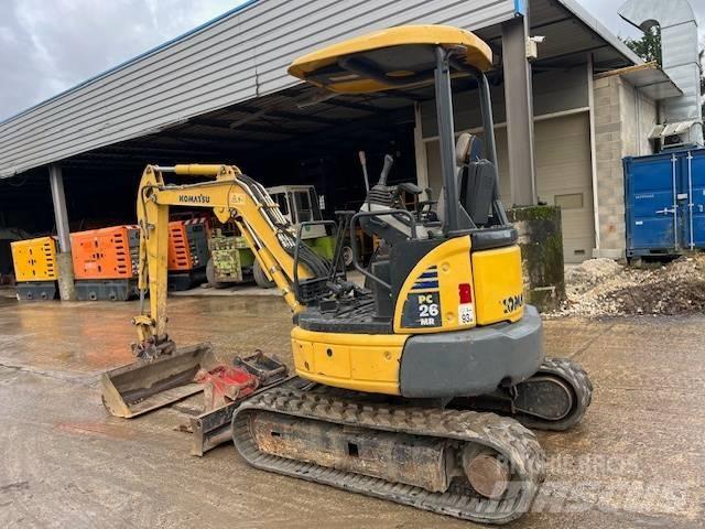 Komatsu PC 26 MR-3 Мини екскаватори < 7 т