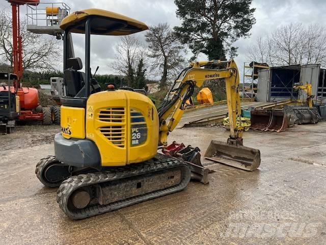 Komatsu PC 26 MR-3 Мини екскаватори < 7 т