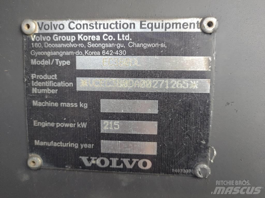 Volvo EC380DL Верижен екскаватор