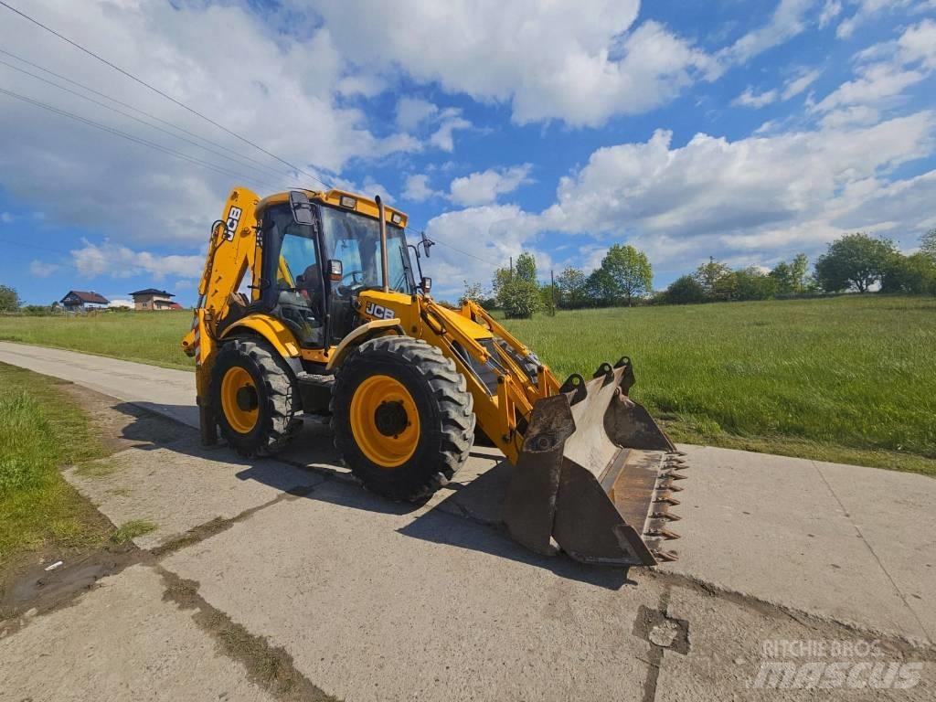 JCB 4 CX Товарач със заден ексватор