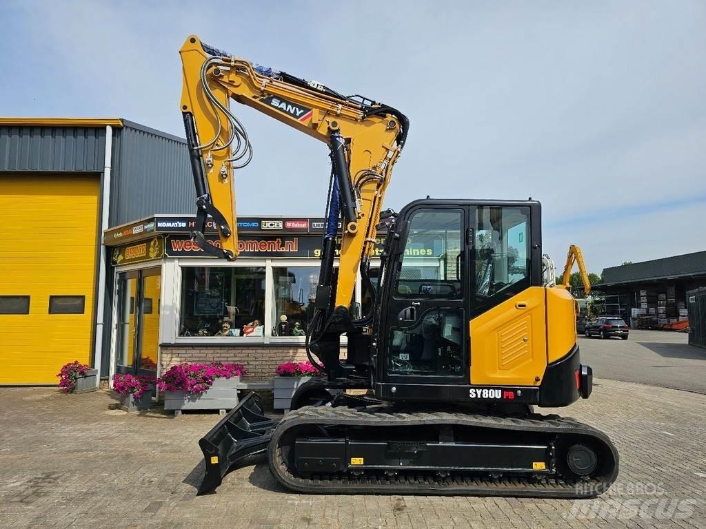 Sany SY80U Средни екскаватори 7т - 12т