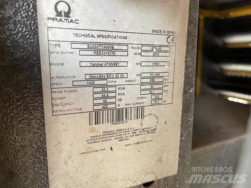 Pramac GSW 45 Дизелови генератори
