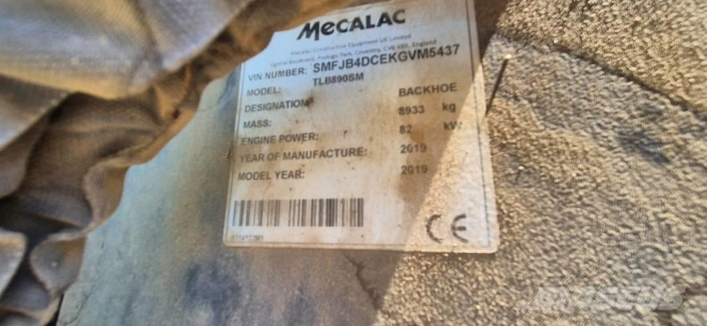 Mecalac TLB 890 Товарач със заден ексватор