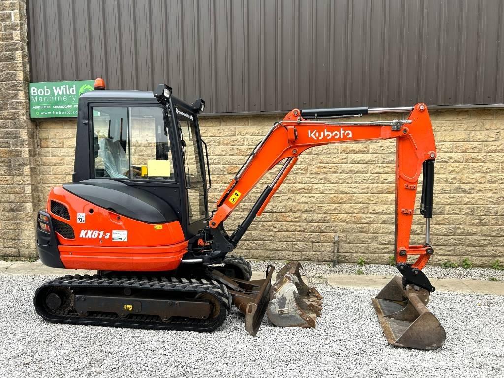Kubota KX61-3 Мини екскаватори < 7 т