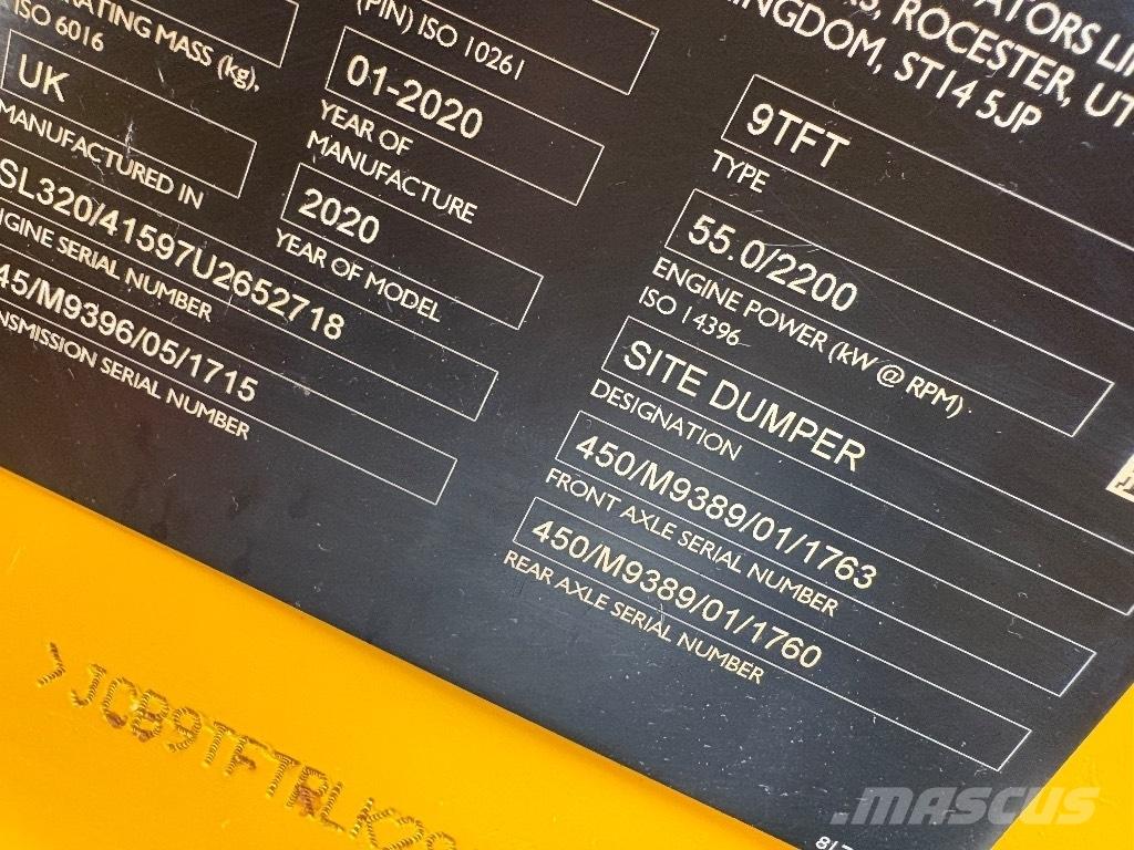 JCB 9TFT Странични самосвали