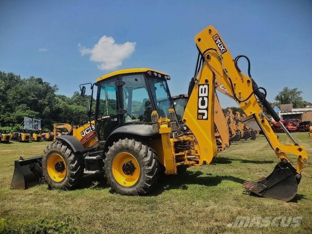 JCB 4 CX Товарач със заден ексватор