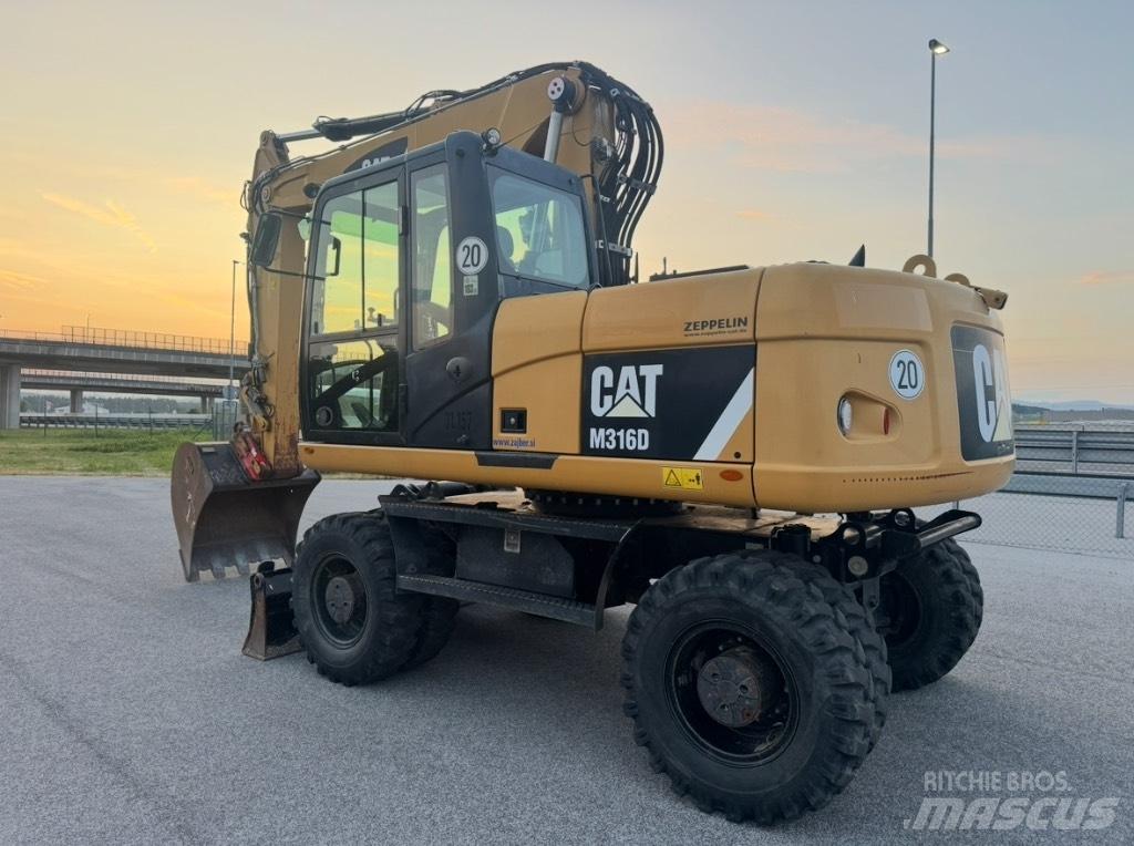 CAT M 316 D Колесни екскаватори